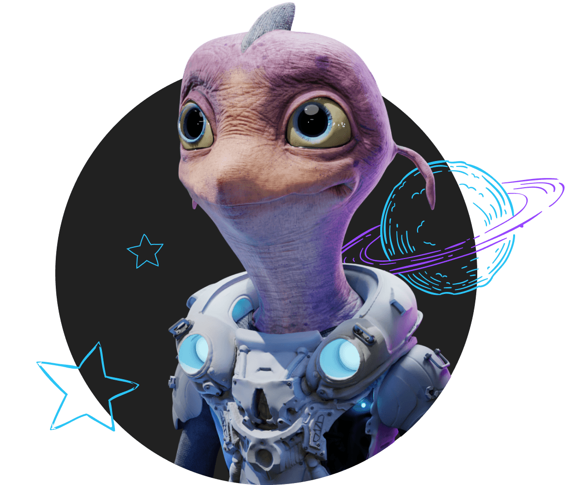 3D character illustration